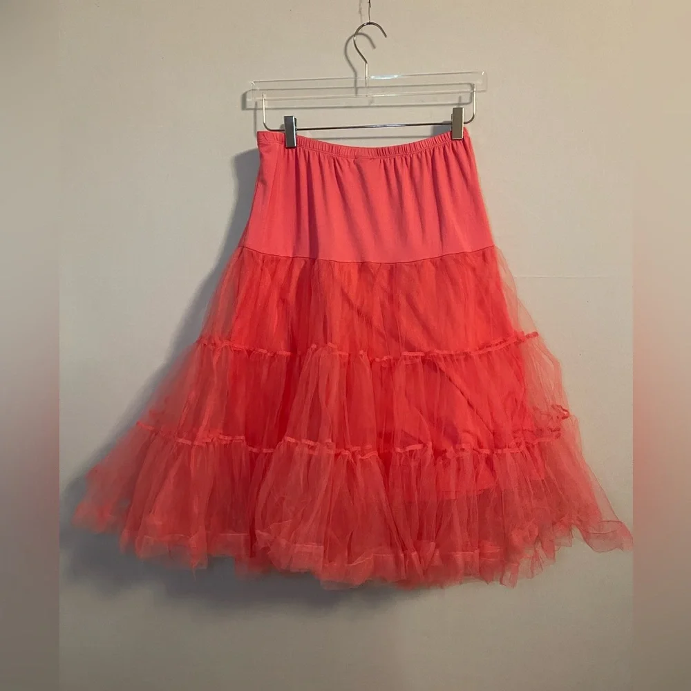 Lindy‎ Bop Pink Petticoat Crinoline Slip Skirt XL-4XL